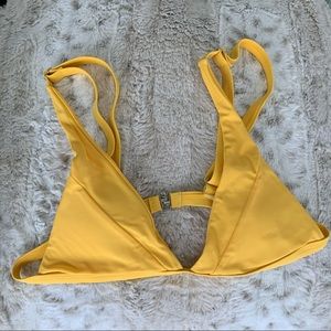 ZAFUL medium yellow bikini top